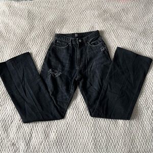 BDG distressed flare jeans